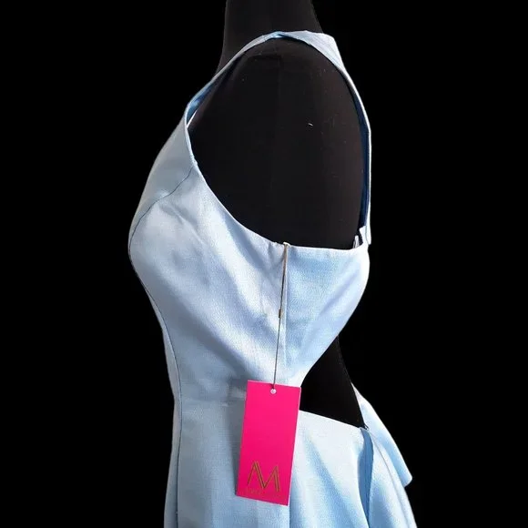 Morell Maxie Ice Blue Mermaid Prom Dress - Picture 7 of 9